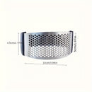 1pc, Stainless Steel Garlic Press - Easy to Clean Rocker Mincer for Effortless Crushing - Kitchen Gadget for Apartment and College Dorm Essentials