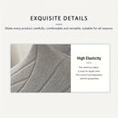 1pc Large Leaf Print Sofa Cover - Stretchy, Elastic, Modern Dust Protection for All-Season Use, Machine Washable, Durable Polyester Blend, Ideal for Living Room, Bedroom, Office Decor, Sectional Sofa Cover|Modern Style Cover|