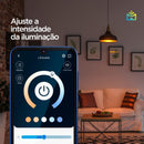 Smart Lâmpada Wi-Fi Positivo Casa Inteligente, Iluminação Branca (Quente e Fria) e RGB (Até 16 Milhões de Cores), 9W, 806 Lúmens, LED, Bivolt, Compatível com Alexa e Google Assistente