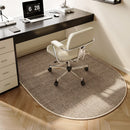 VIKAMA Modern Simple Computer Chair Floor Mat Dirt Resistant Non-Slip Bedroom Dresser Carpet Office Desk Carpet Home Decor