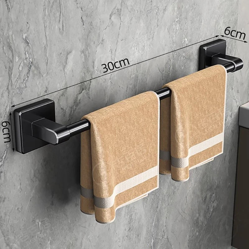 Handdoekhouder Ruimte Aluminium Doucheruimte Handdoekhanger Multifunctionele opbergorganisator voor badkameraccessoires