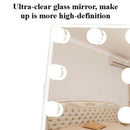 Luxury Makeup Mirror Led Aesthetic Makeup Mirrors High Definition Adjustable Brightness Decorative Mirrors Bedroom Decoration