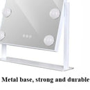 Luxury Makeup Mirror Led Aesthetic Makeup Mirrors High Definition Adjustable Brightness Decorative Mirrors Bedroom Decoration