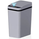 Bathroom Trash Can, 12L Automatic Motion Sensor Touchless Waterproof Trash Bin with Lid, Smart Electric Trash Can for Kitchen