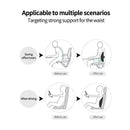 New Lumbar Back Cushion with Memory Foam  for Car Office Gaming Chairs & Postpartum Pain Relief Pillow