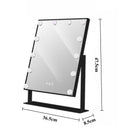 Luxury Makeup Mirror Led Aesthetic Makeup Mirrors High Definition Adjustable Brightness Decorative Mirrors Bedroom Decoration