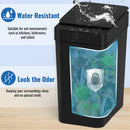 Bathroom Trash Can, 12L Automatic Motion Sensor Touchless Waterproof Trash Bin with Lid, Smart Electric Trash Can for Kitchen