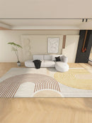 Light Luxury Carpets for Living Room Fluffy Soft Lounge Abstract Rug Large Area Thick Bedroom Decor Carpet  Home Plush Floor Mat