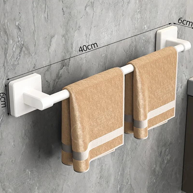 Handdoekhouder Ruimte Aluminium Doucheruimte Handdoekhanger Multifunctionele opbergorganisator voor badkameraccessoires