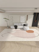Light Luxury Carpets for Living Room Fluffy Soft Lounge Abstract Rug Large Area Thick Bedroom Decor Carpet  Home Plush Floor Mat