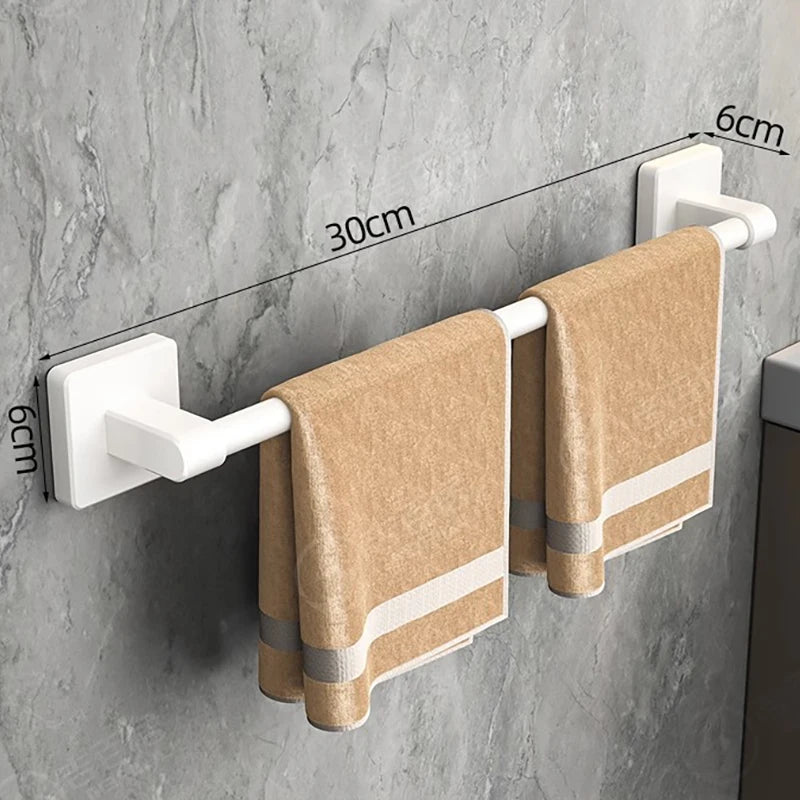 Handdoekhouder Ruimte Aluminium Doucheruimte Handdoekhanger Multifunctionele opbergorganisator voor badkameraccessoires