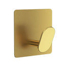 Adhesive Hook Heavy Duty Waterproof in Shower Hooks for Hanging Towels Clothes Robes for Bathroom Removable Adhesive Wall Hook