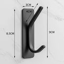 Adhesive Hook Heavy Duty Waterproof in Shower Hooks for Hanging Towels Clothes Robes for Bathroom Removable Adhesive Wall Hook