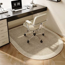 VIKAMA Modern Simple Computer Chair Floor Mat Dirt Resistant Non-Slip Bedroom Dresser Carpet Office Desk Carpet Home Decor