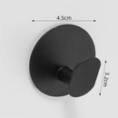 Adhesive Hook Heavy Duty Waterproof in Shower Hooks for Hanging Towels Clothes Robes for Bathroom Removable Adhesive Wall Hook