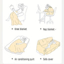 1pc Scandinavian Style All-Season Sofa Covers Cotton Blend Sofa Throw Covers Universal Featuring Botanical, Abstract Fish, And Majestic Cat Patterns Sofa Cover, Furniture Protector For Bedroom Office Living Room Home Decor