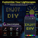 Cortina Led RGB - Parede de Luz Inteligente